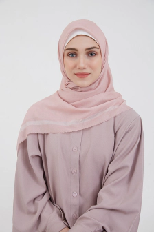 Kayana Voal in Dusty Pink