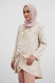 Mahveen Jules Tunic Cream