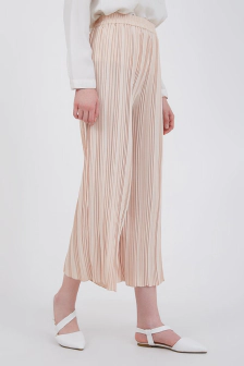 Sherry Pleated Culotte Cream